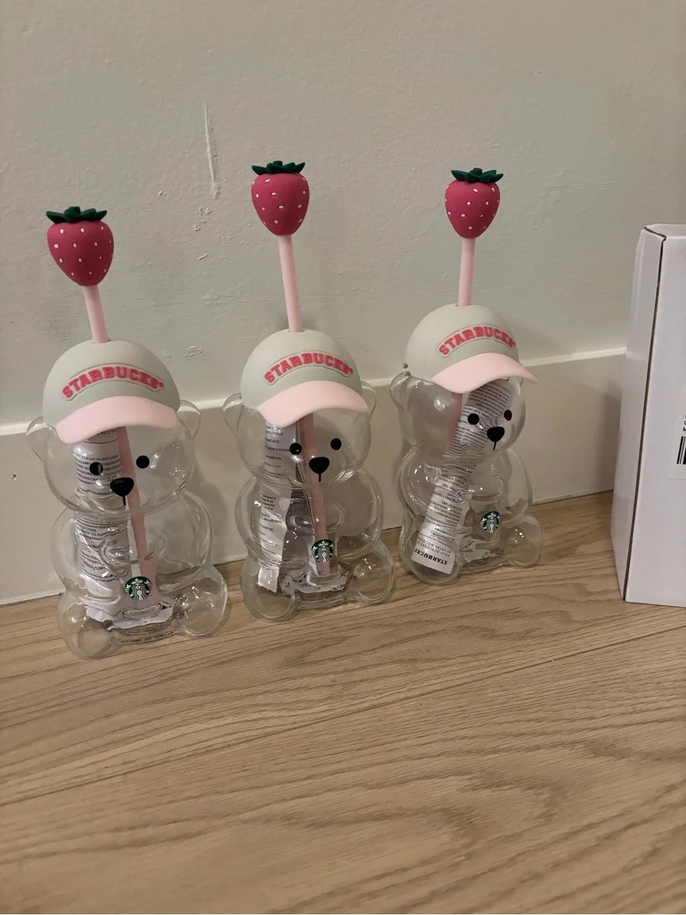 2026 Starbucks Pink Bearista Bear Cups